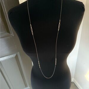 Elegant Sterling 925Silver Chain Necklace Ralph Lauren